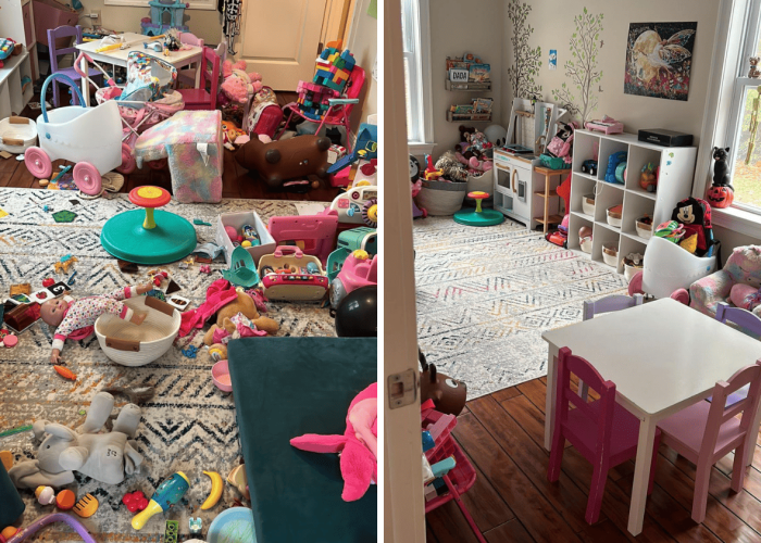 Playroom organize house cleaning - Leominster